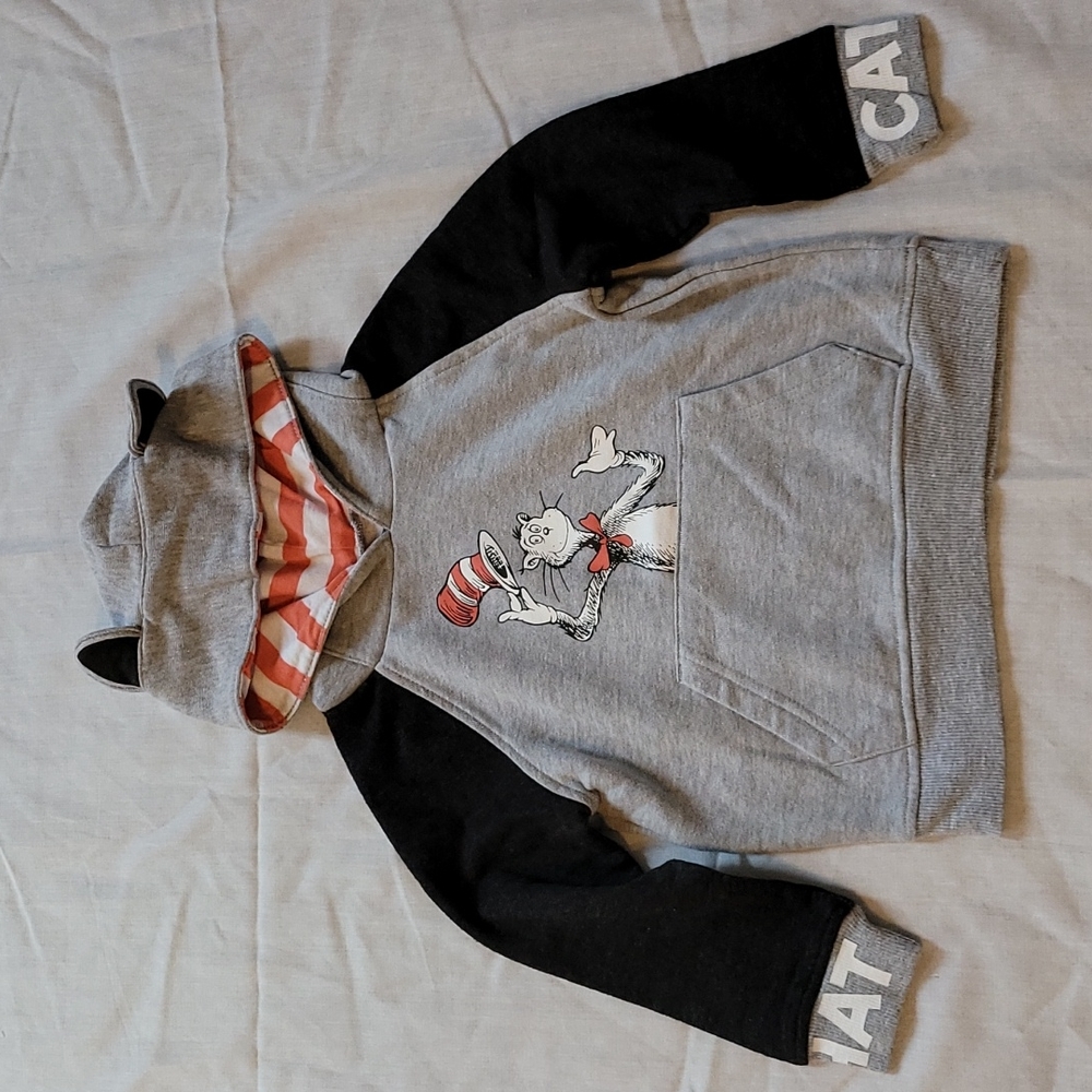 Dr. Seuss Gray Sweater Hoodie